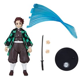 McFarlane Toys - Demon Slayer - Tanjiro Kamado - 18 cm - Personnages de Mangas et Animés - Dès 12 ans - Lansay