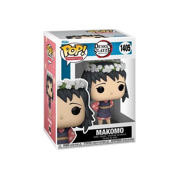Funko Pop! Animation: Demon Slayer - Makomo - Flower Headdress - Figurine en Vinyle à Collectionner - Idée de Cadeau - Prod