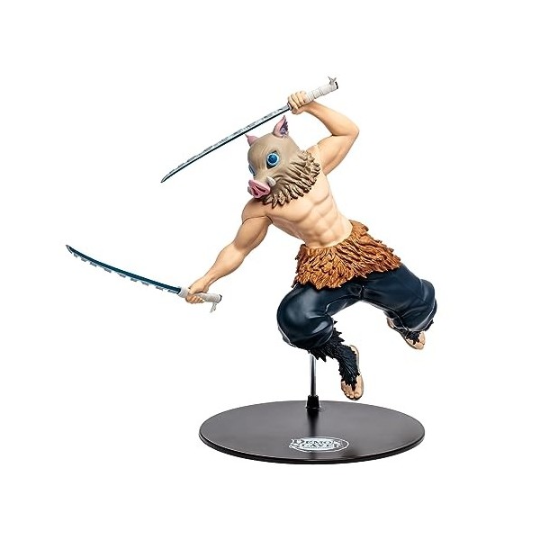McFarlane Toys - Demon Slayer - Hashibira Inosuke - 30 cm - Personnages de Mangas et Animés - Dès 12 ans - Lansay
