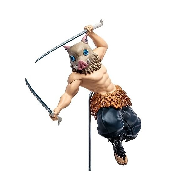 McFarlane Toys - Demon Slayer - Hashibira Inosuke - 30 cm - Personnages de Mangas et Animés - Dès 12 ans - Lansay