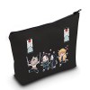 LEVLO Slayer Tanjirou Anime Cosplay Sac de maquillage avec fermeture éclair pour la famille et les amis, Slayer Tanjiro Sac, 