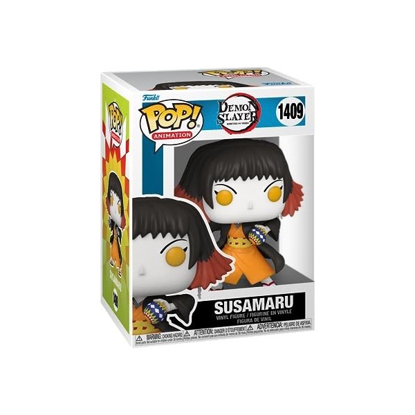 Funko Pop! Animation: Demon Slayer - Susamaru - 1 Chance sur 6 Davoir Une Variante Rare Chase - Figurine en Vinyle à Collect