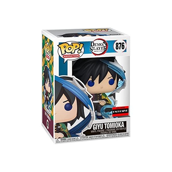 Funko Demon Slayer Giyu Tomioka Pop Figure AAA Anime Exclusive 