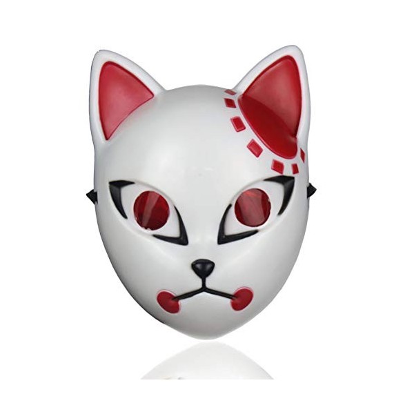 Ghzste Masque Demon Slayer - Anime japonais - Cosplay - Masque dHalloween - Masque de carnaval et de Pâques - Pour fête dHa