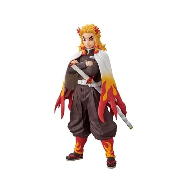 Banpresto Demon Slayer Figurine Kyojuro Rengoku Series Vol. 10 17 cm BP16957 Multicolore