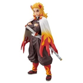 Banpresto Demon Slayer Figurine Kyojuro Rengoku Series Vol. 10 17 cm BP16957 Multicolore