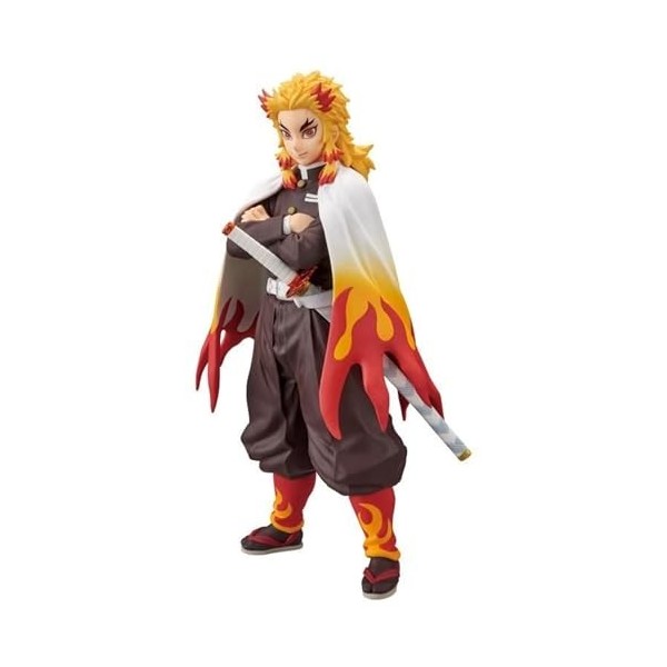 Banpresto Demon Slayer Figurine Kyojuro Rengoku Series Vol. 10 17 cm BP16957 Multicolore