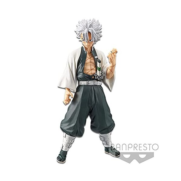 Banpresto - Demon Slayer vol.14 Sanemi Shinazugawa Figure, BP17307, Multicolore