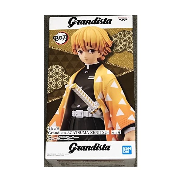 Banpresto Demon Slayer - Zenitsu Agatsuma - Figurine Grandista 24cm
