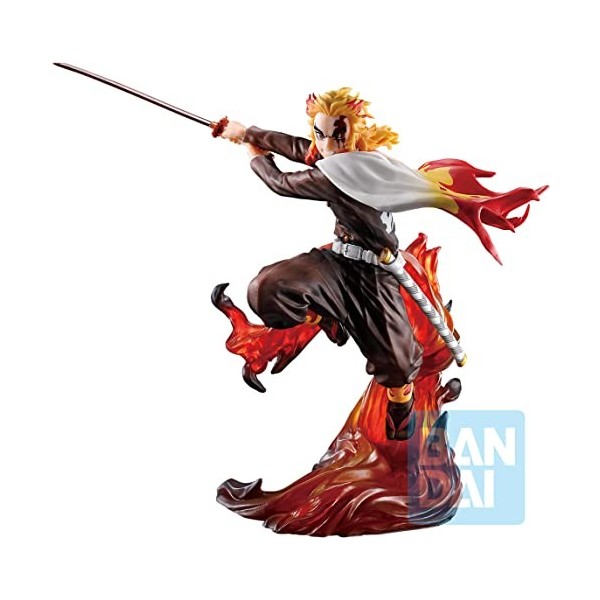 Kyojuro Rengoku -Shake The Sword Burn Your Heart- "Demon Slayer: Kimetsu no Yaiba" , Bandai Ichibansho Figure