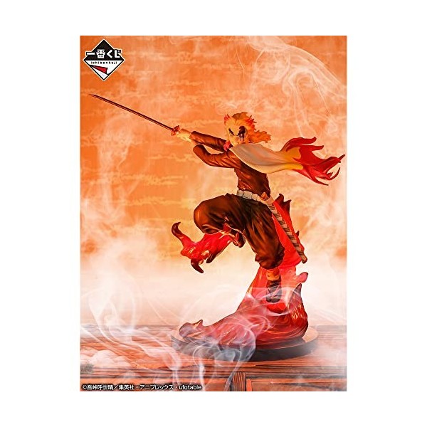 Kyojuro Rengoku -Shake The Sword Burn Your Heart- "Demon Slayer: Kimetsu no Yaiba" , Bandai Ichibansho Figure