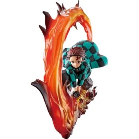Ichiban - Demon Slayer: Kimetsu no Yaiba - Tanjiro Kamado Shake The Sword Burn Your Heart , Bandai Ichibansho Figure