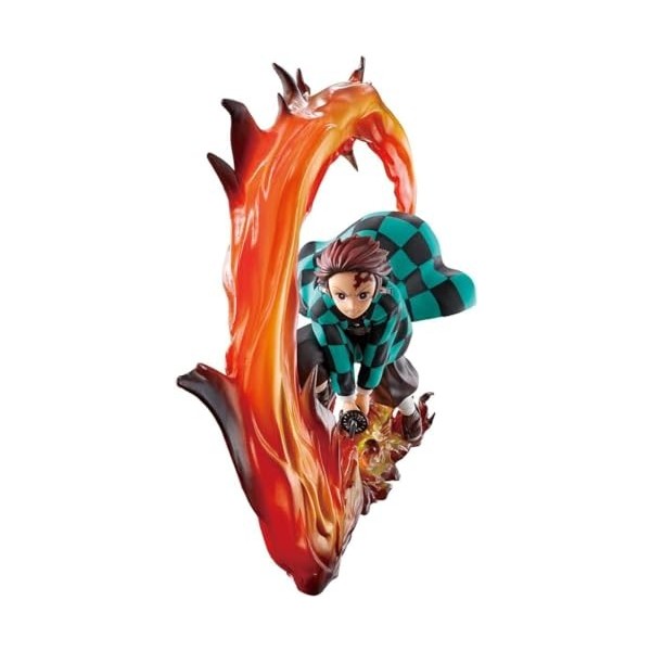Ichiban - Demon Slayer: Kimetsu no Yaiba - Tanjiro Kamado Shake The Sword Burn Your Heart , Bandai Ichibansho Figure