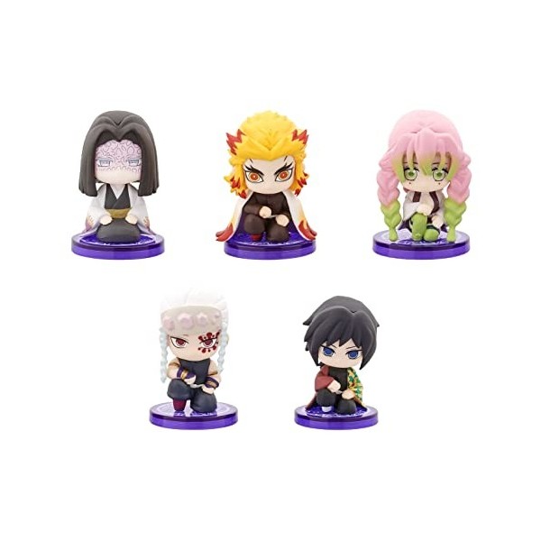Gashapon Demon Slayer SuwaraseTai 5 Ensemble de réunion Hashira