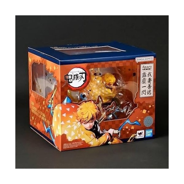 BANDAI TAMASHII NATIONS Demon Slayer - Zenitsu Agatsuna - Figurine PVC FiguartsZERO 15cm