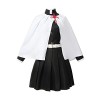 CR ROLECOS Kochou Shinobu Costume de cosplay pour Demon Slayer Kocho Cosplay Kimono Tenue Robe Uniforme Costume Halloween L