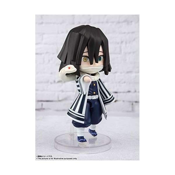 Bandai Tamashii Nations - Demon Slayer - Iguro Obanai, Bandai Spirits Figuartsmini 197427 Taille Unique