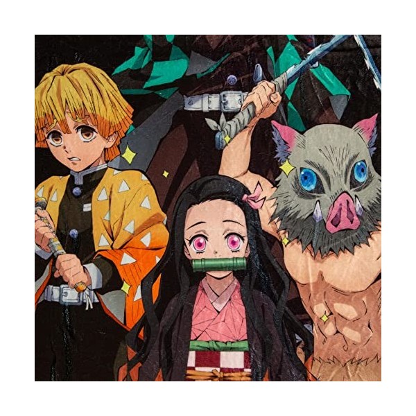 Demon Slayer Group Couverture polaire 114 x 152 cm