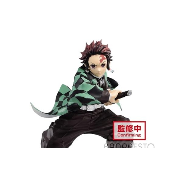 Banpresto - Figurine Demon Slayer Kimetsu No Yaiba - Tanjiro Kamado Maximatic 18cm - 4983164181968 Cranberry
