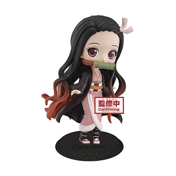 Banpresto - Demon Slayer Nezuko Kamado Q posket Figure Version1 , Multicolore