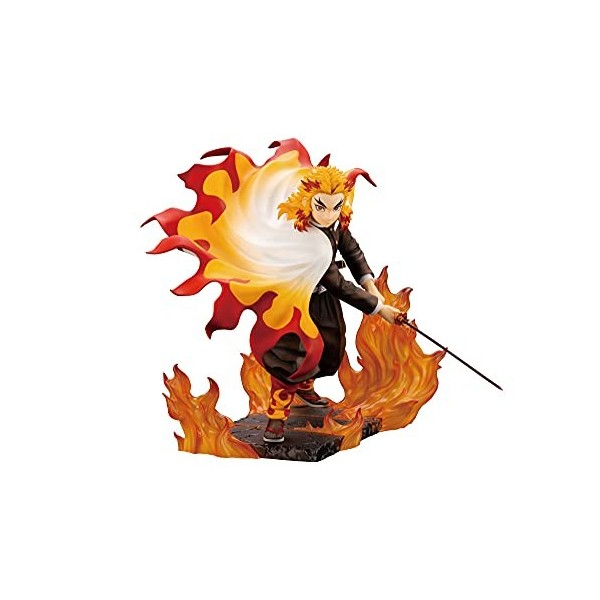 Kotobukiya Figure Demon Slayer KIMETSU NO Yaiba KYOJURO RENGOKU Bonus Edition