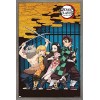 Trends International Demon Slayer – Poster mural de groupe 56,8 x 86,4 cm, impression de qualité supérieure et ensemble de cr