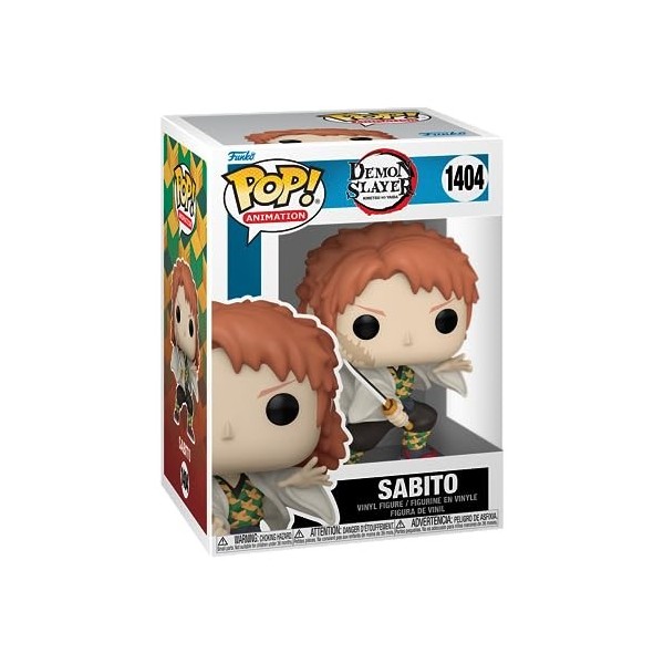Funko Pop! Animation: Demon Slayer - Sabito - No Mask - Figurine en Vinyle à Collectionner - Idée de Cadeau - Produits Offi
