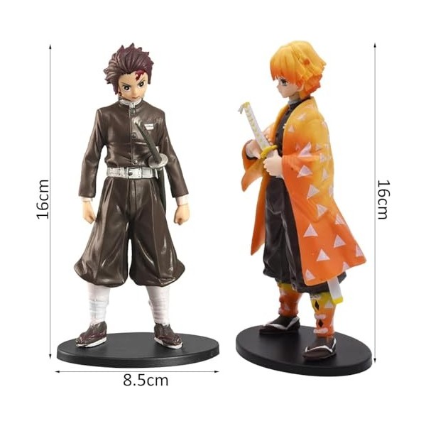 Gateau Demon Slayer Figurine Demon Slayer Action Figure Demon Slayer Nezuko Figurines Tanjiro Figure Anime Q Version Demon Sl