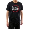 GMYG Demon Slayer Anime Tanjirou Nezuko Japonais Manga Logo Graphique 100% Coton Premium Imprimé à Manches Courtes Hommes/Fem