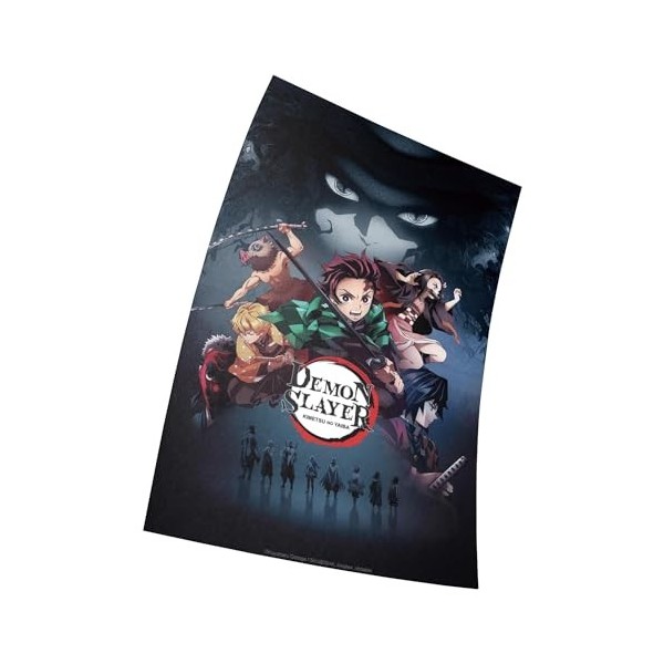 Tainsi Demon Slayer: Kimetsu no Yaiba Poster-11x17inch,28x43cm