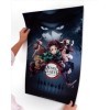 Tainsi Demon Slayer: Kimetsu no Yaiba Poster-11x17inch,28x43cm