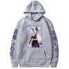 WINKEEY Femme Sweat à Capuche Animé Japonais Pull Chaud Imprimé Nezuko Shinobu pour Les Fans, 1 Noir Nezuko Papillon 4XL
