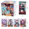 CBOSNF 180pcs De-Mon-Slayer TCG Cards Animé Cartes à Collectionner Cartes à Jouer de Dessin Animé Cartoon Trading Card Box An