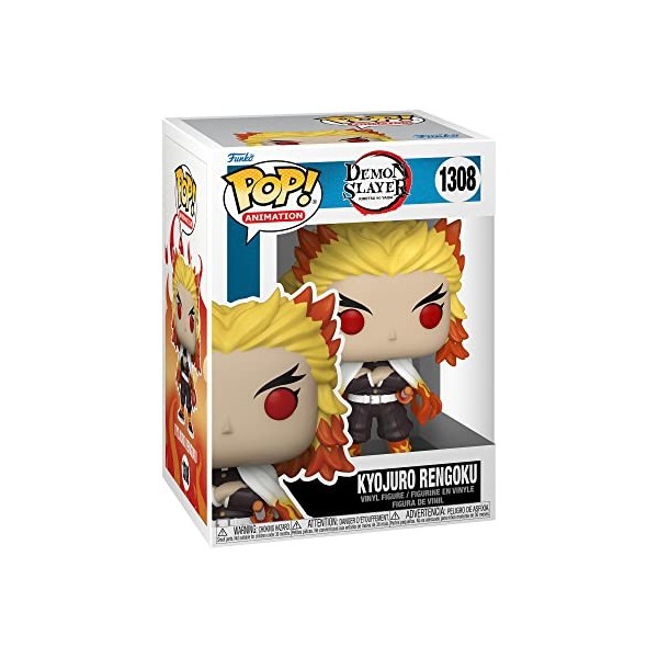 Funko Pop! Animation : Demon Slayer - Rengoku - Figurine en Vinyle à Collectionner - Idée Cadeau - Marchandise Officielle - J