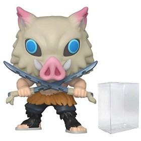 POP Demon Slayer - Inosuke Hashibira Funko Pop! Figurine en vinyle livrée avec étui de protection compatible Pop Box , Multi