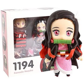 Demon Jäger Figurine, Nezuko Figurine Anime Figurines Demon Slayers Kamado Nezuko Anime Modèle Kimetsu no Yaiba Figurine Anim