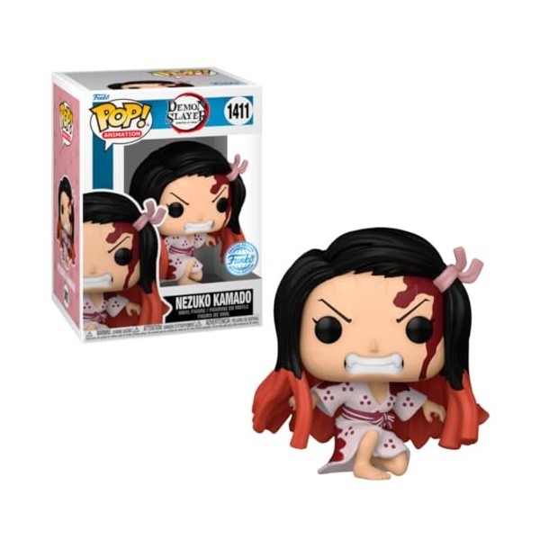 Funko Demon Slayer : Kimetsu no Yaiba POP ! Animation Nezuko Kamado Figurine exclusive en vinyle 1411 [1411]