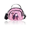 Roffatide Anime Demon Slayer Kamado Nezuko Sac à bandoulière Petit Sac à bandoulière Sling Bag Girls Pink Sac à Main avec Por