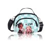 Roffatide Anime Demon Slayer Kamado Nezuko Sac à bandoulière Petit Sac à bandoulière Sling Bag Girls Pink Sac à Main avec Por