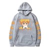 Sybnwnwm Demon Slayer Sweat à capuche Agatsuma Zenitsu Anime, Noir , M