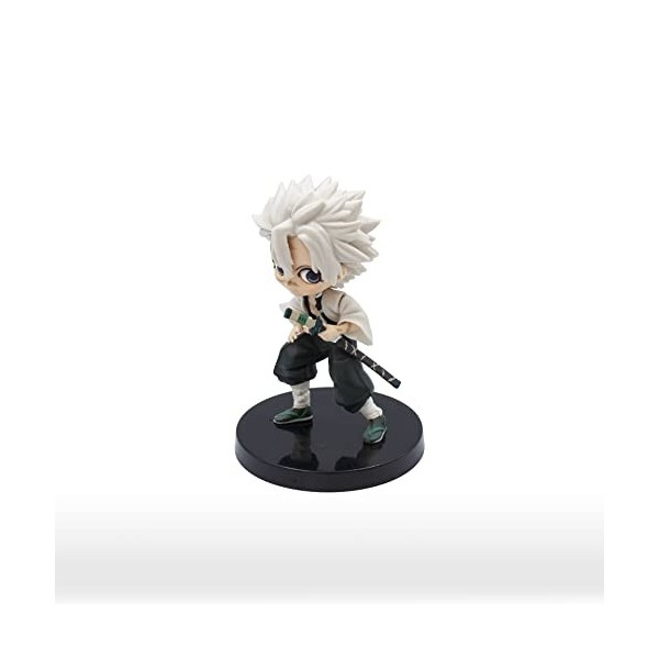 Banpresto Demon Slayer - Sanemi Shinazugawa - Figurine Q Posket Petit 7cm
