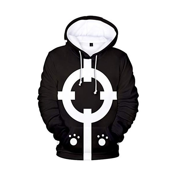 OLIPHEE 3D Sweater Homme avec Capuche Pull Occasionnel Hoodies M,902 