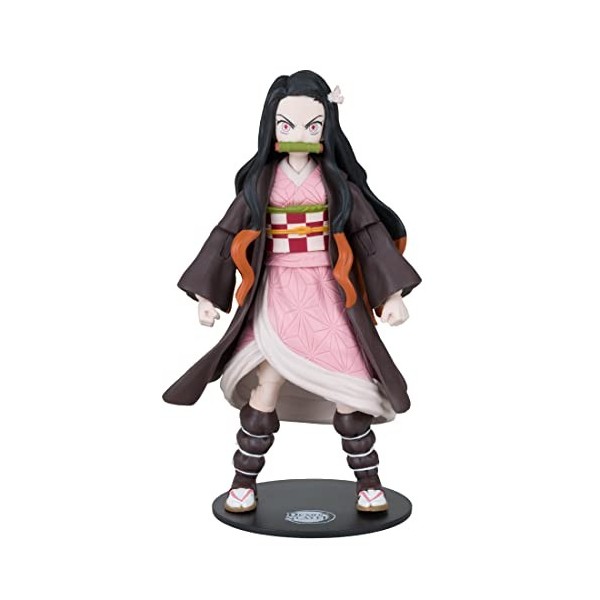 McFarlane Toys - Demon Slayer - Nezuko Kamado - 18 cm - Personnages de Mangas et Animés - Dès 12 ans - Lansay