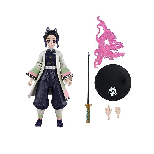McFarlane Toys - Demon Slayer - Shinobu Kocho - 18 cm - Personnages de Mangas et Animés - Dès 12 ans - Lansay