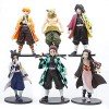 Lot de 6 Figurines de 16 cm – Figurines daction Statue Anime Collection Figurine Poupée Jouets Cadeaux pour Les Fans danime