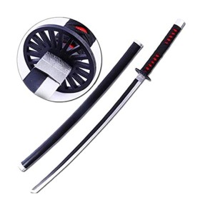 damdos Accessoire pour Halloween pour Demon of Slayer Cosplay Épée Mousse PU 80 cm Tomioka Giyuu Kamado Tanjirou Épée Cadeaux