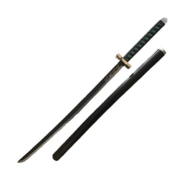 damdos Accessoire pour Halloween pour Demon of Slayer Cosplay Épée Mousse PU 80 cm Tomioka Giyuu Kamado Tanjirou Épée Cadeaux
