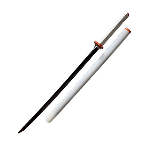 damdos Accessoire pour Halloween pour Demon of Slayer Cosplay Épée Mousse PU 80 cm Tomioka Giyuu Kamado Tanjirou Épée Cadeaux