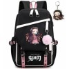 Sac à dos Nezuko Demon Slayer de 43,2 cm - Tanjiro Anime - Sac à dos décole, sac à dos Latop pour adolescents, garçons et fi