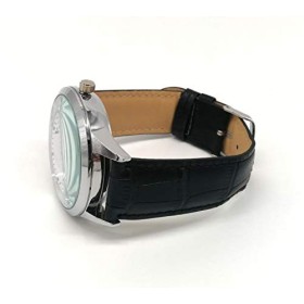 Demon Slayer Montre à quartz analogique unisexe avec bracelet en cuir pour filles et garçons